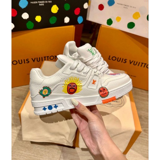 LV x Yayoi Kusama Trainer Low FW23