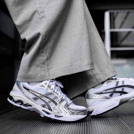 Asics Gel-Kayano 14 Shock silver