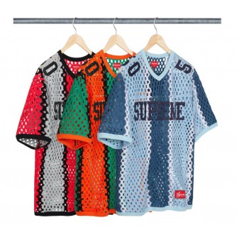 Supreme SS23 Crochet Football Jersey