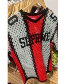 Supreme SS23 Crochet Football Jersey