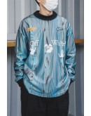 Nike x OffWhite Football Wood Grian LongSleeve blue