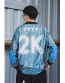 Nike x OffWhite Football Wood Grian LongSleeve blue