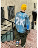 Nike x OffWhite Football Wood Grian LongSleeve blue