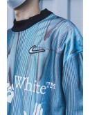 Nike x OffWhite Football Wood Grian LongSleeve blue