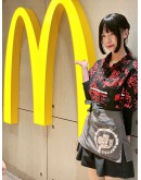 McDonald‘s x Clot Silk Stuff Uniform Shirt red&black