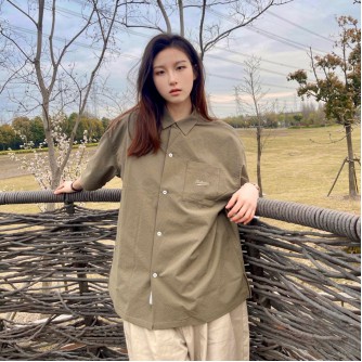 NoThomme SS23 Basic Olive Shirt