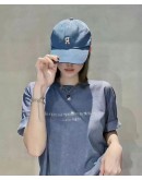 Alexander Wang Smog Blue HotDrill Tee