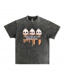 SAVAgestar 300g WashedSkull Tee