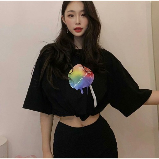 Dysfunct Rainbow Lollipop Tee Korea