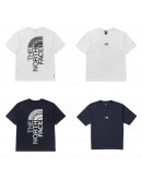 The North Face Center Tee white navy