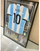 Messi Argentina Champion 3 Stars AFA WorldCup Jersey