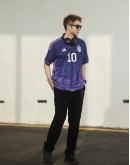 Adidas 2022 Fifa World Cup Qatar Football Away Jersey Argentina ‘Messi‘ purple version