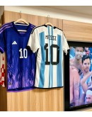 Adidas 2022 Fifa World Cup Qatar Football Away Jersey Argentina ‘Messi‘ purple version