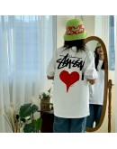 Stussy Stock Heart Logo Tee