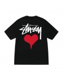 Stussy Stock Heart Logo Tee