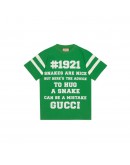 Gucci To Hug A Snake Tee green