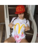 WorkAholic Mcdonald‘s  Tee