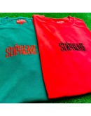 Ready Stock Supreme Splatter Red Tee size S