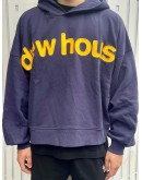 DrewHouse FW22 Box Hoodie Navy & justin bieber