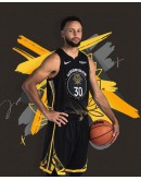 Golden State Warriors ‘Stephen Curry‘ City Edition Jersey 2022-2023 Black Lastest