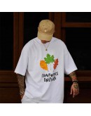 Ùnbent White Maple Leaf Tee oversize