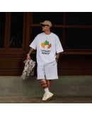 Ùnbent White Maple Leaf Tee oversize