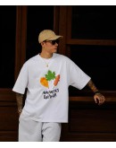 Ùnbent White Maple Leaf Tee oversize