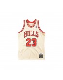 Mitchell & Ness Chicago Bulls NBA ‘ MJ AU Jersey 1995-96 gold