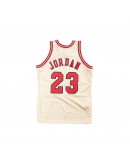 Mitchell & Ness Chicago Bulls NBA ‘ MJ AU Jersey 1995-96 gold