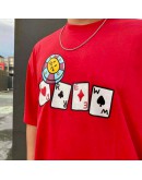 DrewHouse Lucky You Red Poker Tee